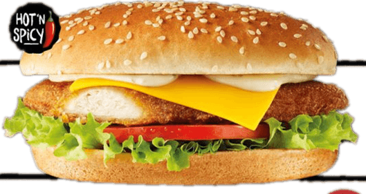 Las Vegas burger (Hot & Spice)